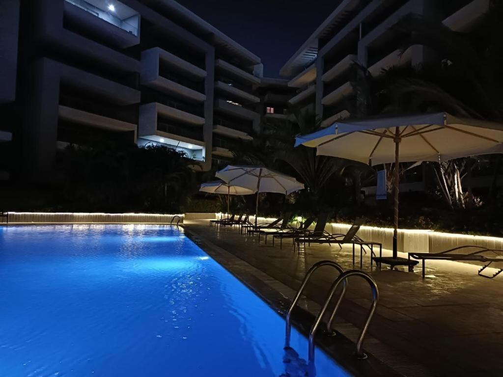 Parkside Boutique 3 Bbr Serviced Apartment - Ocean Blue - Near Airport Cairo Ngoại thất bức ảnh