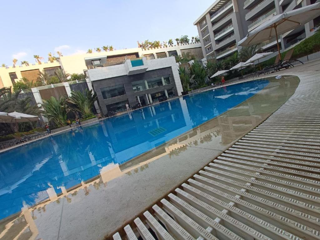 Parkside Boutique 3 Bbr Serviced Apartment - Ocean Blue - Near Airport Cairo Ngoại thất bức ảnh